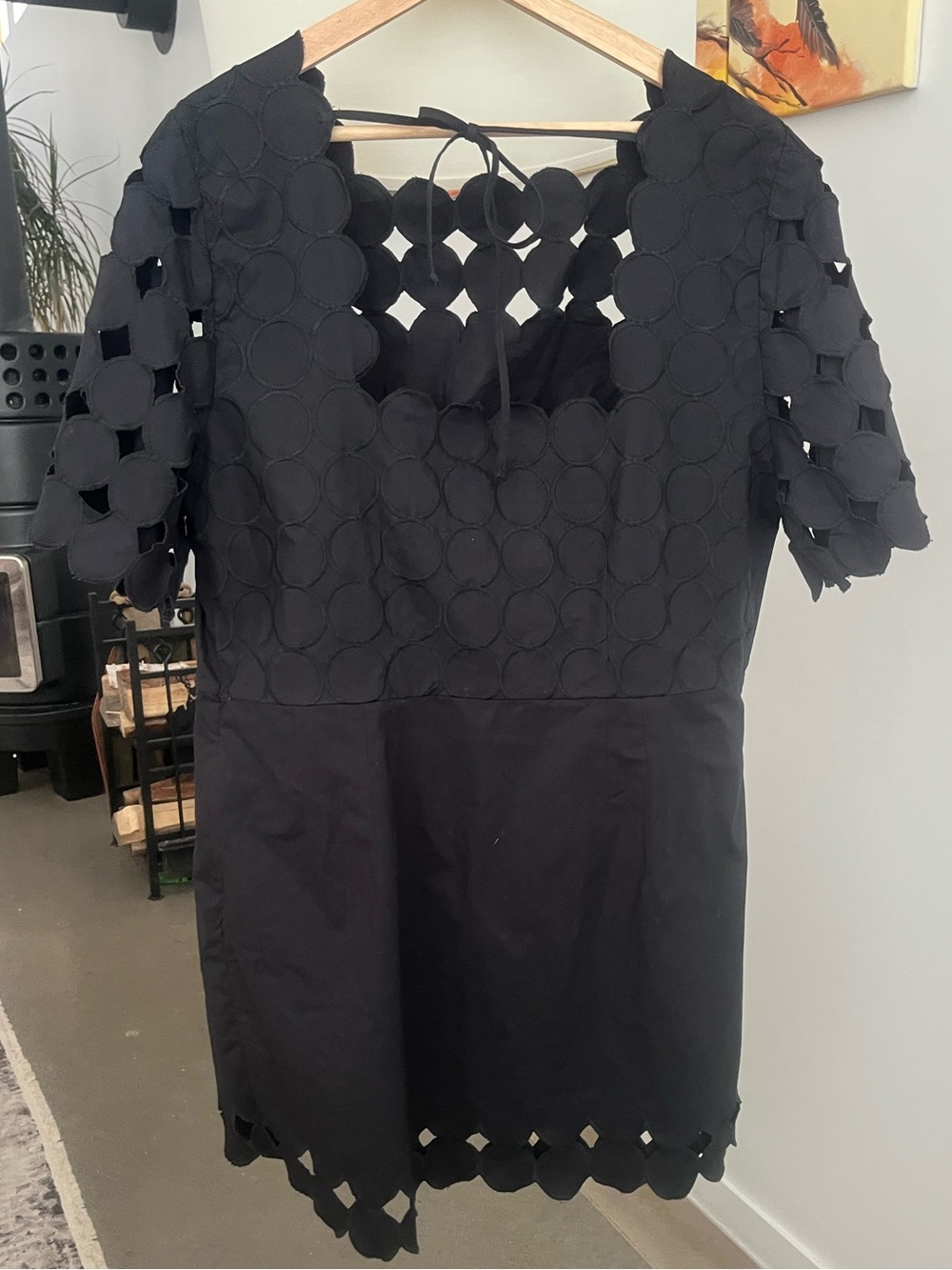 NWT By Anthropologie Cutwork Mini Shift Dress - Picture 4 of 6